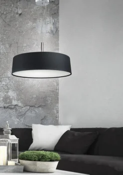 Sklep Kaja Abażurowa, czarna lampa wisząca z blendą 31-47311 BLUM | Kaja