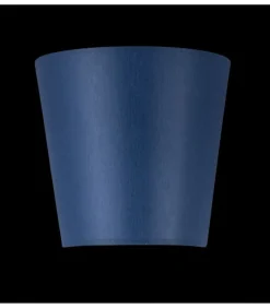 Sklep Kaja Abażurowa, granatowa lampa ścienna LED do sypialni 67741 z serii BA