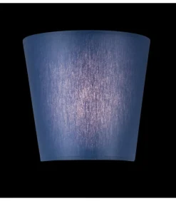 Sklep Kaja Abażurowa, granatowa lampa ścienna LED do sypialni 67741 z serii BA