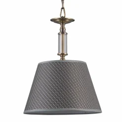 Cheap Abażurowa lampa wisząca na łańcuchu PND-43272-1 ZANOBI | Kaja Żyrandole Nowoczesne