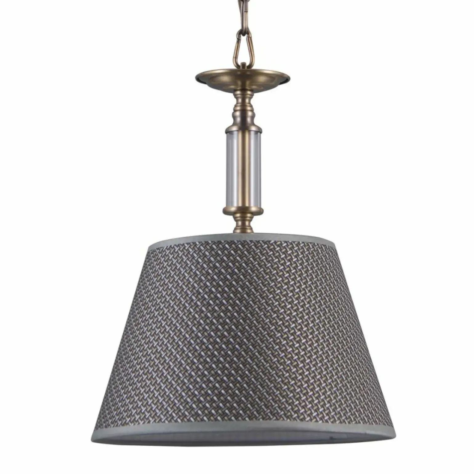 Cheap Abażurowa lampa wisząca na łańcuchu PND-43272-1 ZANOBI | Kaja Żyrandole Nowoczesne