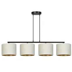 Sklep Kaja Abażurowe oświetlenie nad stół w salonie 1052/4 HILDE | Kaja