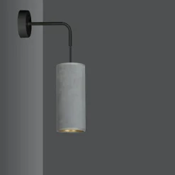 Sklep Kaja Abażurowy kinkiet do sypialni i salonu 1060/K1 BENTE | Kaja