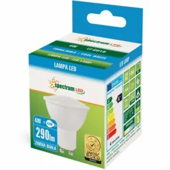 Sklep Kaja Żarówka LED biała zimna GU10 4W SpectrumLED 13260 | Kaja Oświetlenie