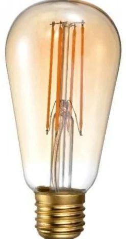 Sklep Kaja Żarówka LED E27 barwa ciepła retro Edison TK 3792 ST58 | Kaja