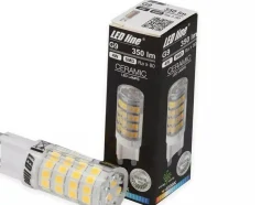 Sklep Kaja Żarówka LED G9 barwa ciepła 2700K 4W LEDLINE 245480 | Kaja Oświetlenie