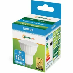 Sklep Kaja Żarówka LED GU10 barwa zimna 6000K 9W SMD SpectrumLED 13257_9W | Kaja
