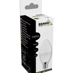 Sklep Kaja Żarówka LED SAMSUNG neutralna 4000K E14 7,5W BEMKO C37 | Kaja
