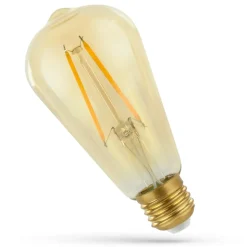 Sklep Kaja Żarówka Retro, o ciekawym kształcie, moc 4,9W, barwa neutralna, 14460