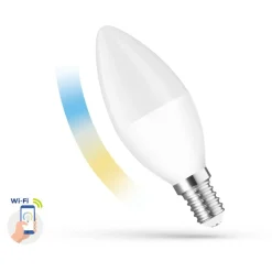 Sklep Kaja Żarówka SMART WiFi RGB regulowana E14 5W SpectrumLED 14413 | Kaja