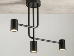 Store Asymetryczna, surowa lampa sufitowa do sypialni SIG 33420 z serii LUIS Żyrandole Nowoczesne