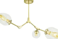 Cheap Asymetryczny żyrandol złote zdobienia 1962/3 GOLD-TR | Kaja Żyrandole Nowoczesne