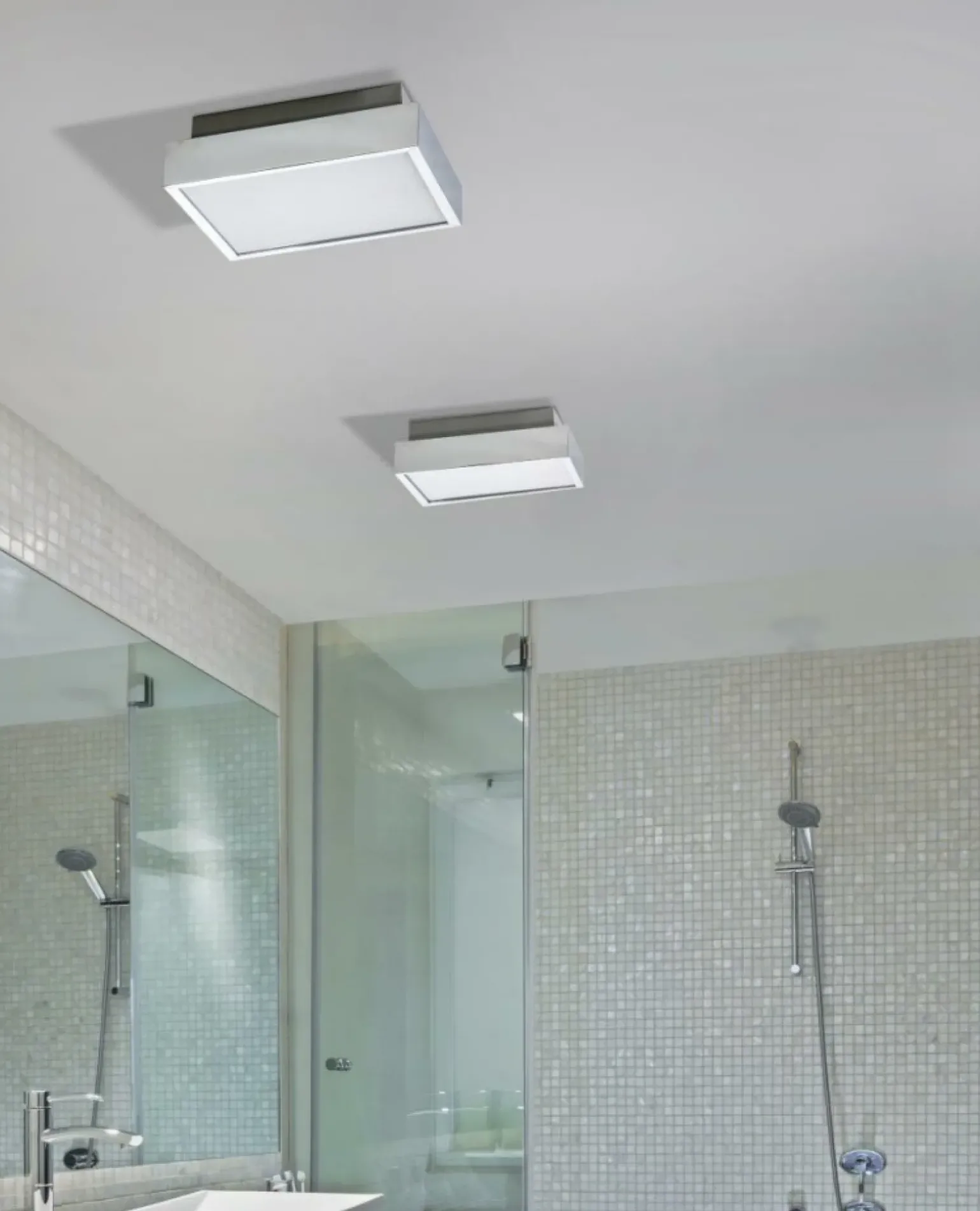 Sklep Kaja Łazienkowa lampa sufitowa LED 25x25cm 3000K AZ2072 ASTERIA | Kaja