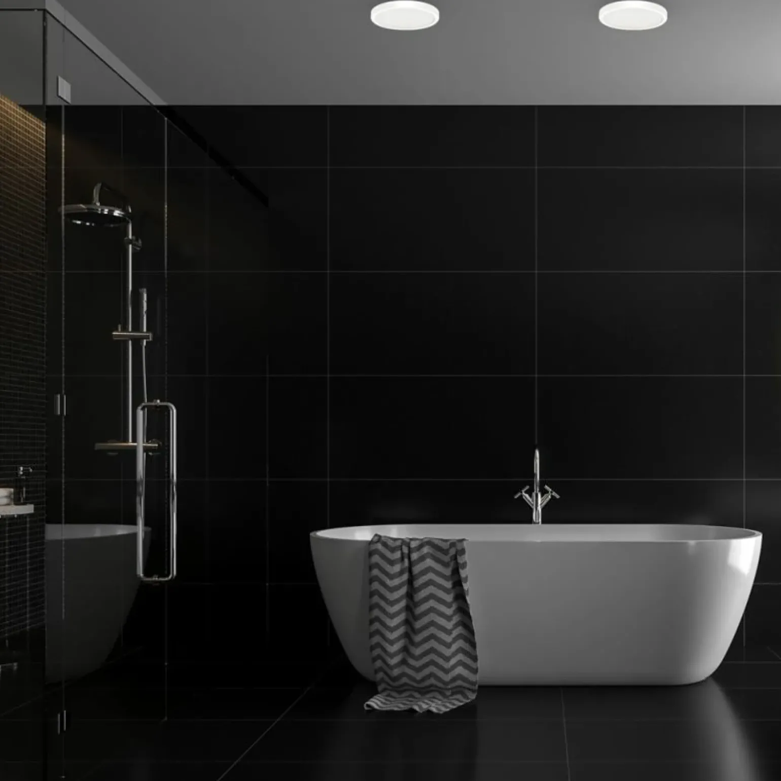 Sklep Kaja Łazienkowy plafon LED neutralne światło ⌀26cm EKP0472 VERA | Kaja