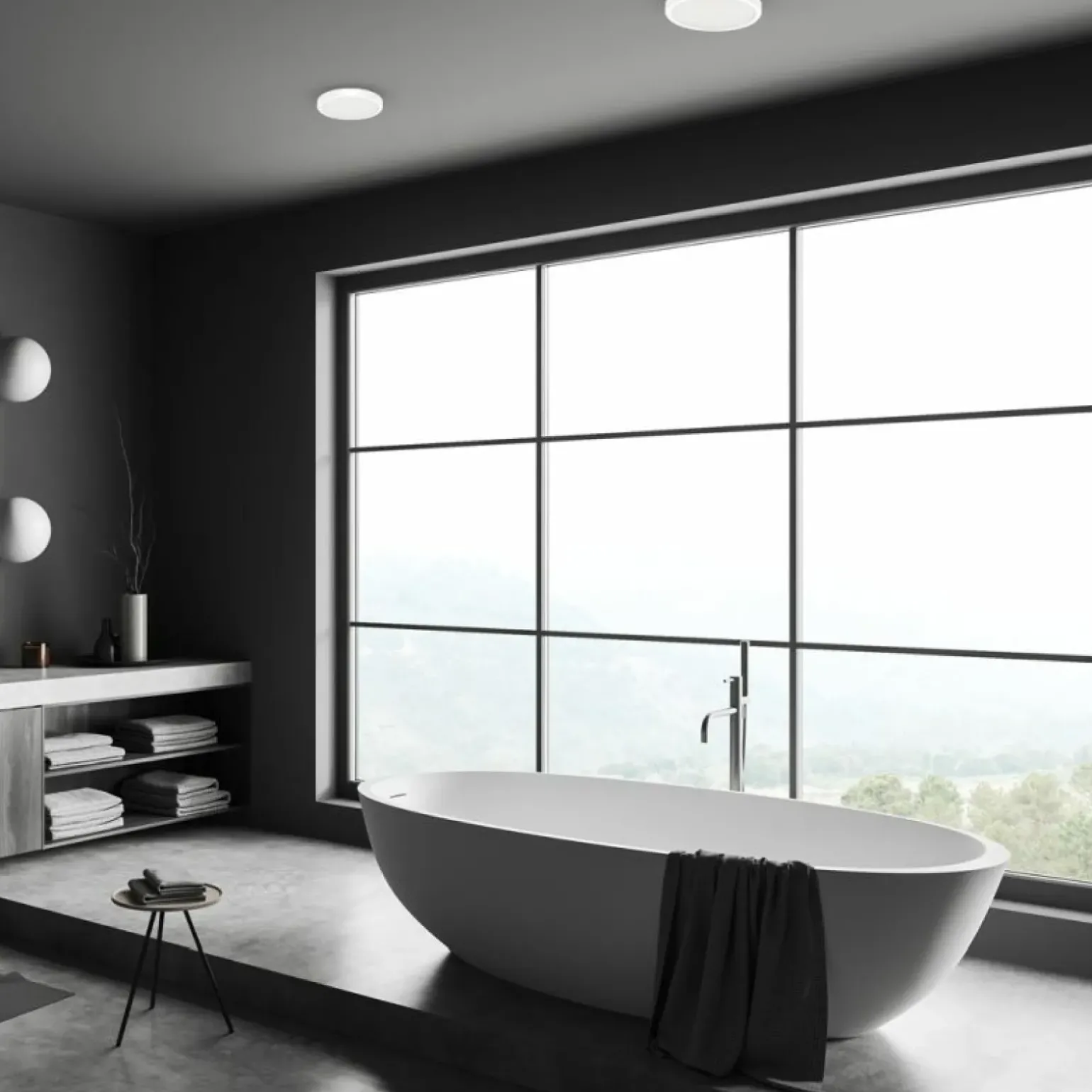 Sklep Kaja Łazienkowy plafon LED neutralne światło ⌀26cm EKP0472 VERA | Kaja