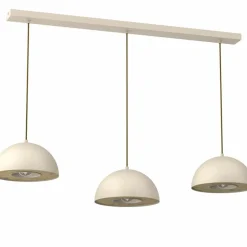 Best Sale Beżowa, subtelna lampa wisząca nad stół LX 4538 ELGUND | Kaja Żyrandole Nowoczesne