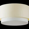 Sklep Kaja Beżowy, abażurowy plafon ⌀45cm do sypialni 67046 NET | Kaja