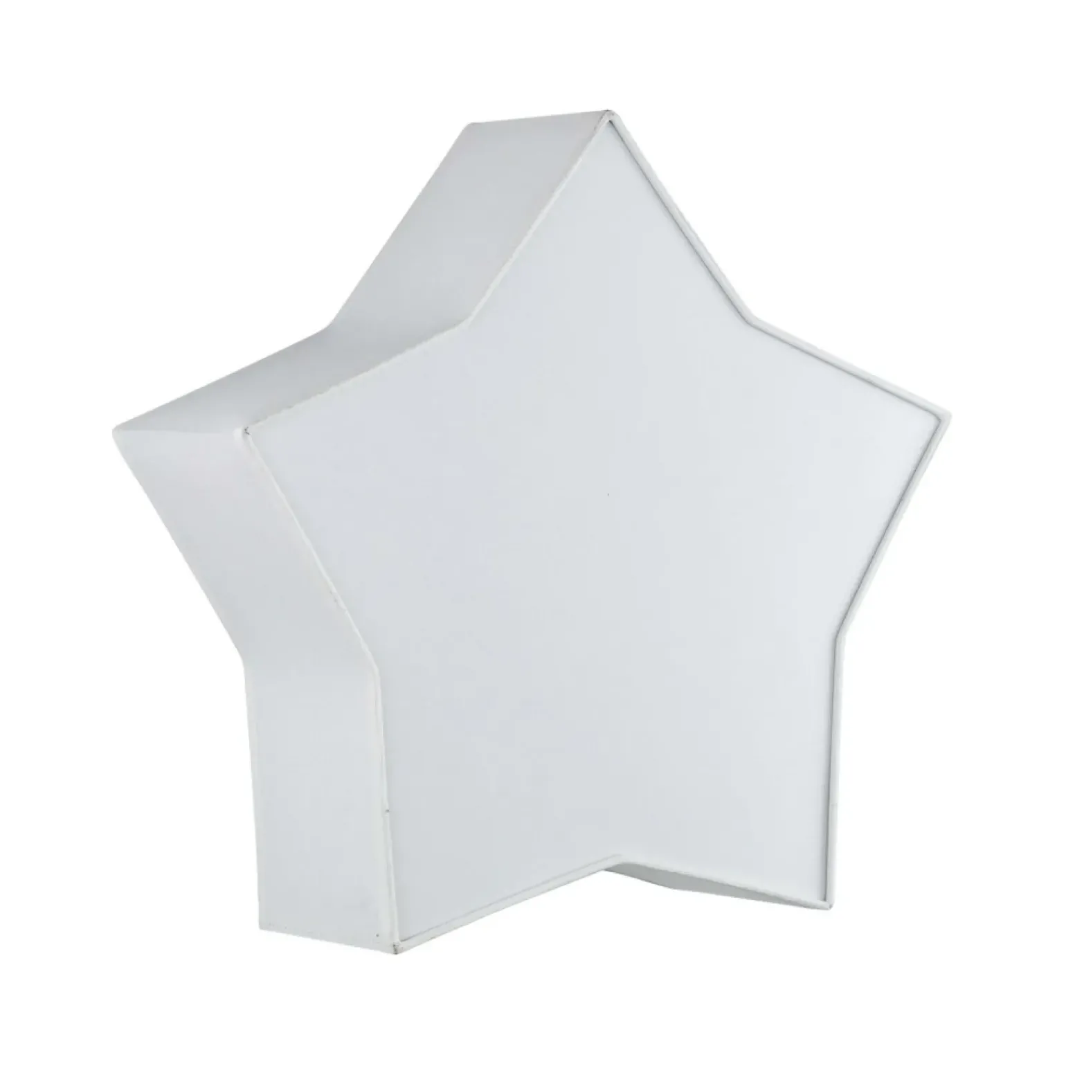 Store Biała, abażurowa lampa do pokoju dziecka TK 4514 STAR | Kaja Żyrandole Nowoczesne