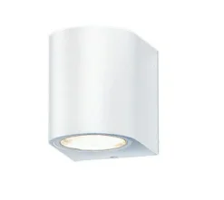 Sklep Kaja Biała, elewacyjna lampa ścienna krótka tuba AZ2175 RIMINI | Kaja