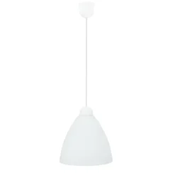 Sklep Kaja Biała, klasyczna lampa wisząca z kloszem 31-16287 z serii MENTI | Kaja