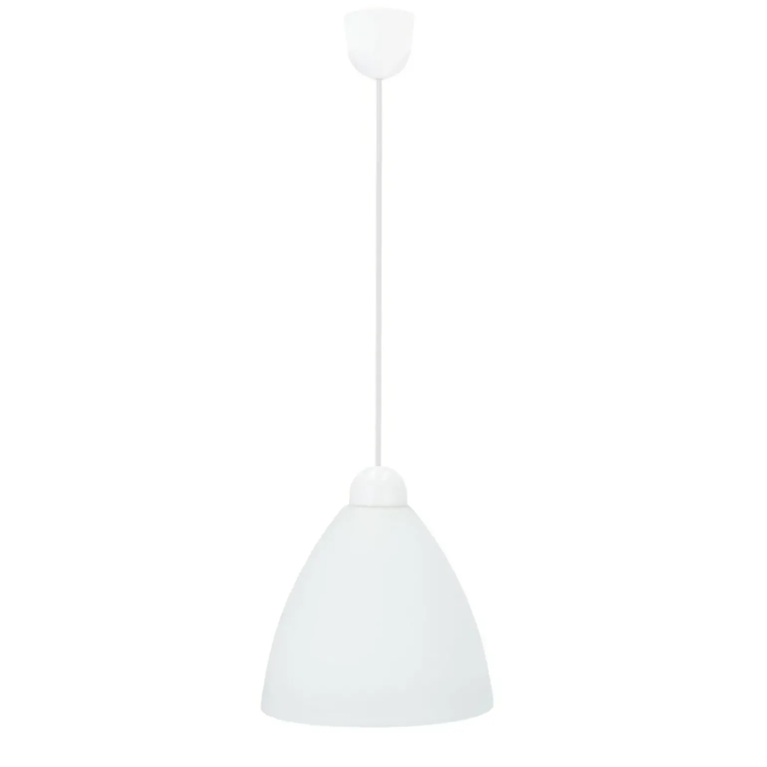 Sklep Kaja Biała, klasyczna lampa wisząca z kloszem 31-16287 z serii MENTI | Kaja