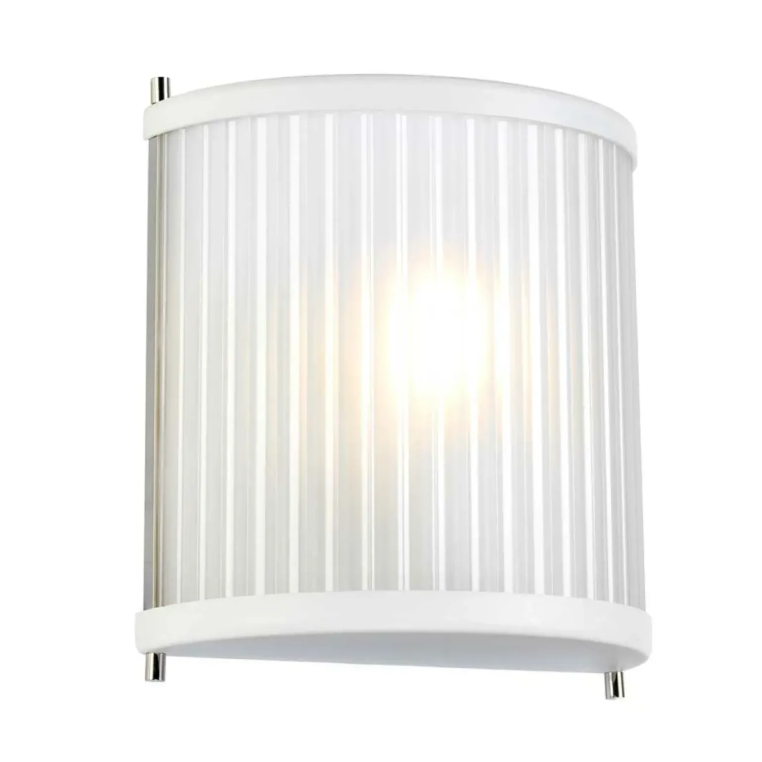 Sklep Kaja Biała lampa ścienna, nowoczesna DL-CORONA1-WPN z serii CORONA