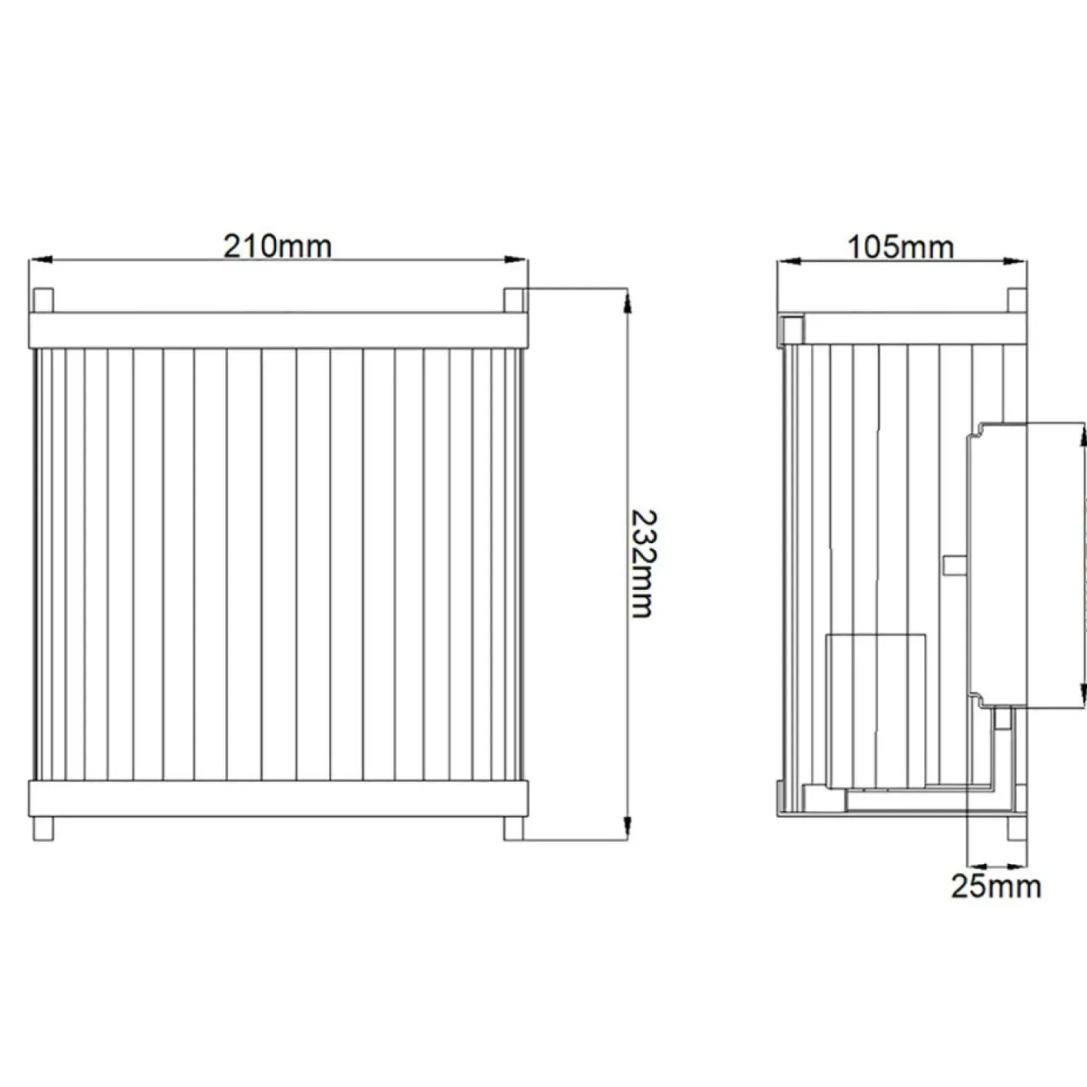 Sklep Kaja Biała lampa ścienna, nowoczesna DL-CORONA1-WPN z serii CORONA
