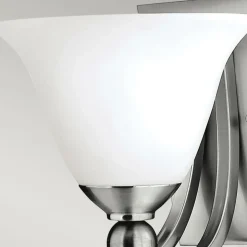 Sklep Kaja Biała lampa ścienna, stelaż nikiel HK-BOLLA1 z serii BOLLA