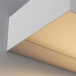 Sklep Kaja Biała lampa elewacyjna, zintegrowany LED O428WL-L10W3K z serii LOT