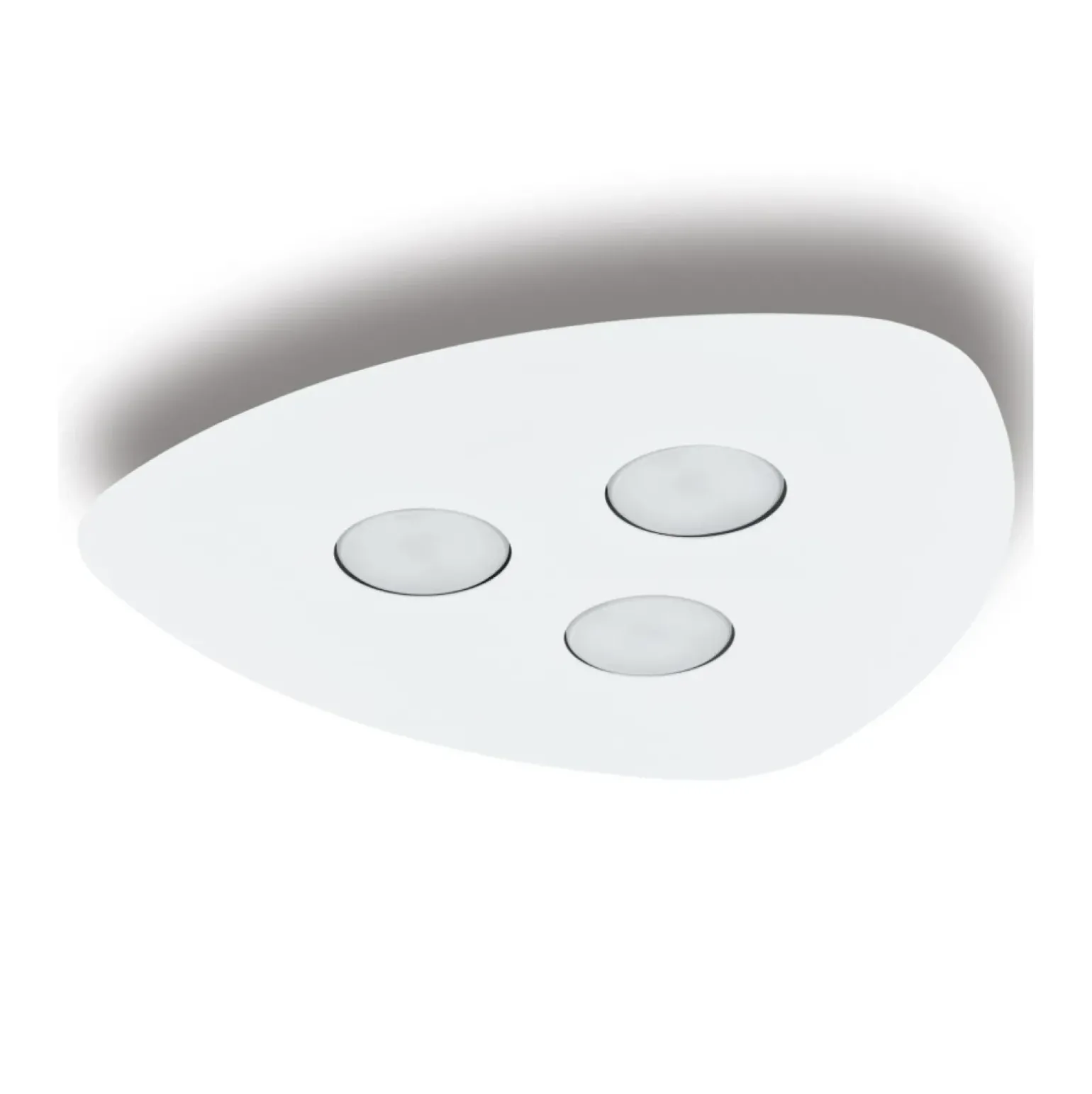 Sklep Kaja Biała lampa natynkowa, plafon, do korytarza 8304 | Kaja Oświetlenie