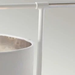 Sklep Kaja Biała lampa stołowa z abażurem BALANCE-TL-WPN z serii BALANCE