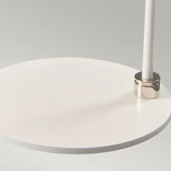 Sklep Kaja Biała lampa stołowa z abażurem BALANCE-TL-WPN z serii BALANCE