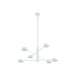 Clearance Biała lampa sufitowa na sześć źródeł światła 7942 | Kaja Oświetlenie Żyrandole Nowoczesne