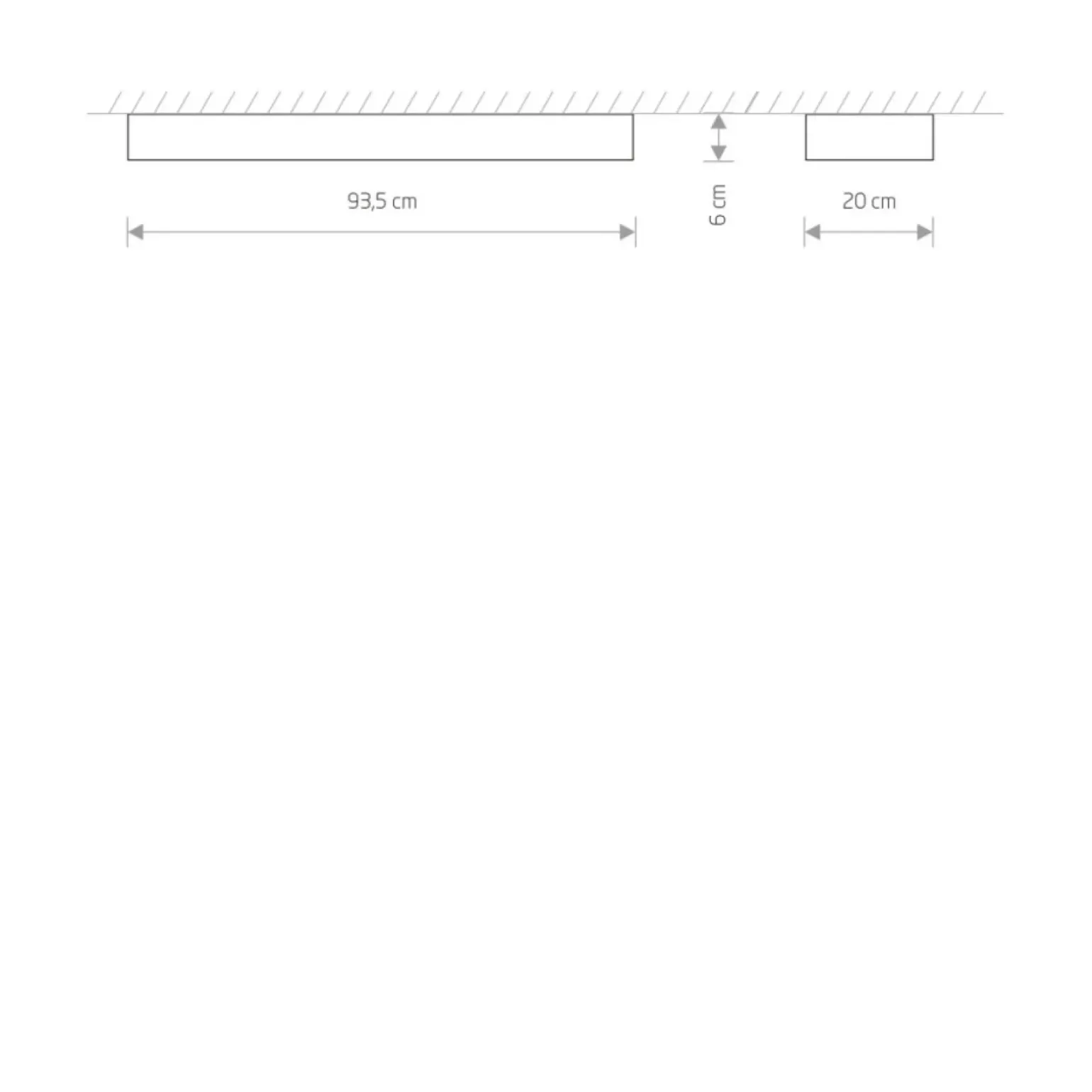Sklep Kaja Biała lampa sufitowa z dwoma punktami świetlnymi 7542 | Kaja