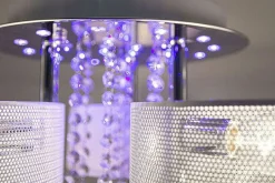 Discount Biała lampa sufitowa z funkcją sleep DRS8006/3 WH NET | Kaja Żyrandole Nowoczesne