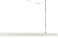 Cheap Biała lampa wisząca LED idealna nad stół AZ4572 LINNEA | Kaja Żyrandole Nowoczesne