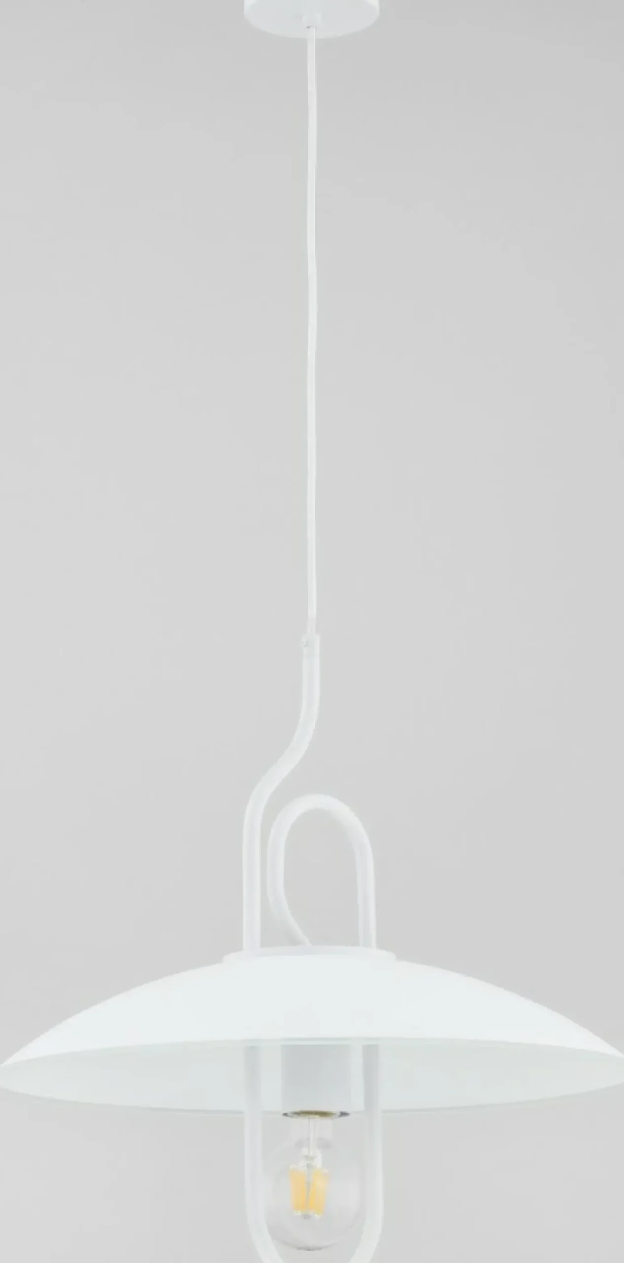 Best Sale Biała lampa wisząca o niecodziennej konstrukcji AL 60625 | Kaja Żyrandole Nowoczesne