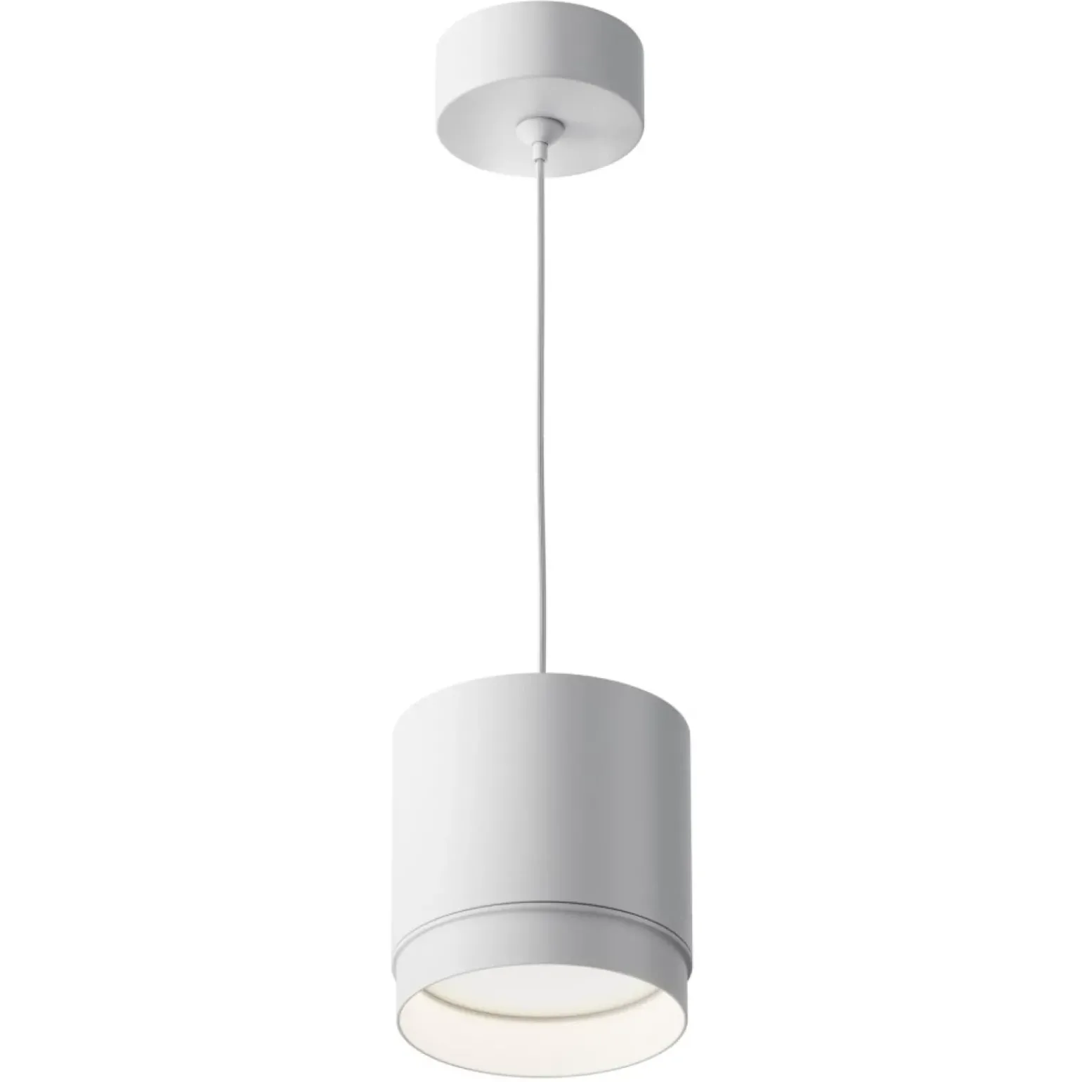 Cheap Biała lampa wisząca, regulowana wysokość P088PL-GX53-W z serii POLAR Żyrandole Nowoczesne