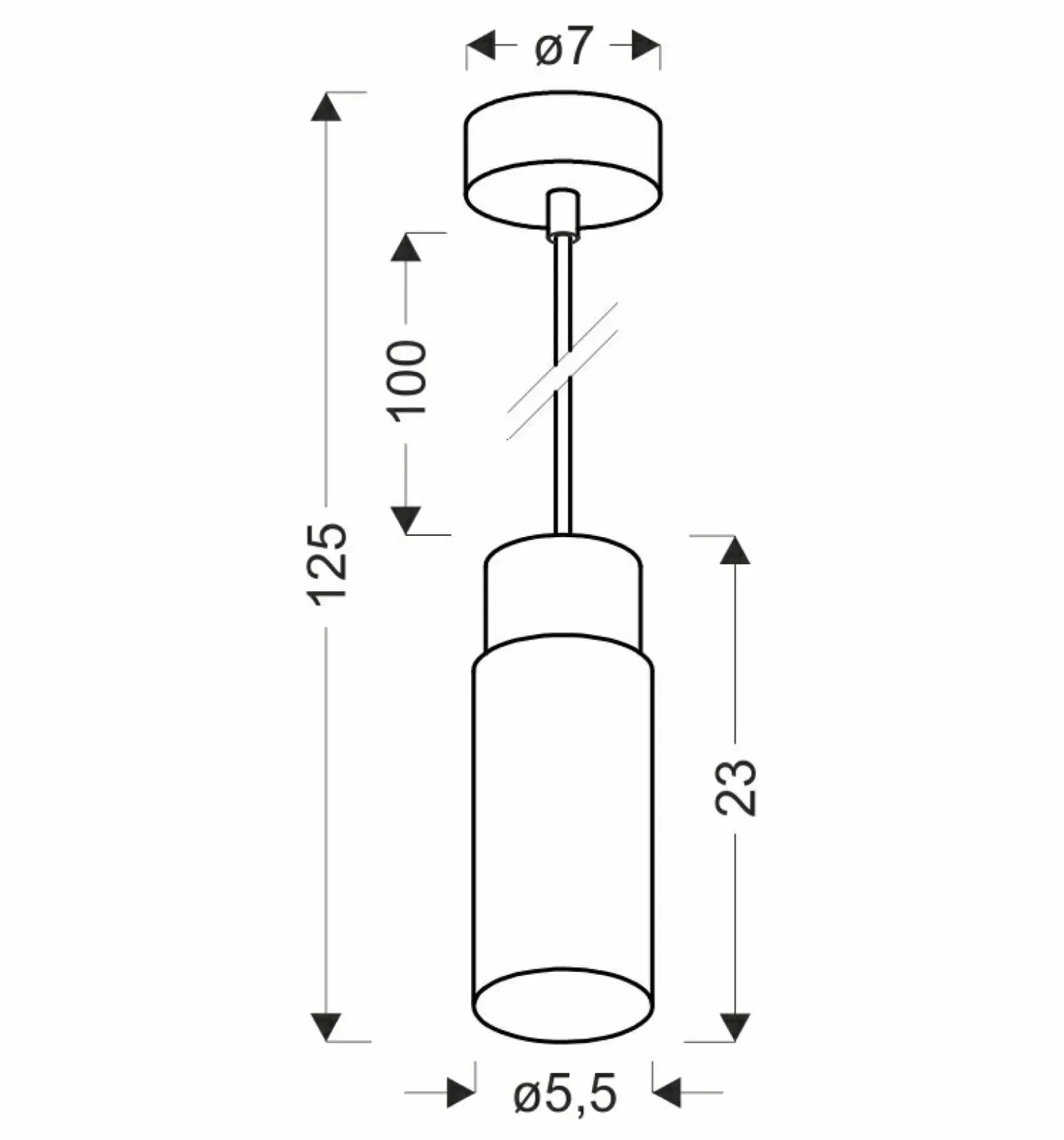 Best Biała lampa wisząca, tuba, z elementem drewna 31-27764 z serii CLARO | Kaja Oświ Żyrandole Nowoczesne