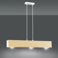 Clearance Biała lampa wisząca w stylu skandynawskim 611/3 | Kaja Oświetlenie Żyrandole Nowoczesne