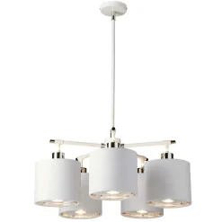 Cheap Biała lampa wisząca z abażurami BALANCE5-WPN z serii BALANCE Żyrandole Nowoczesne