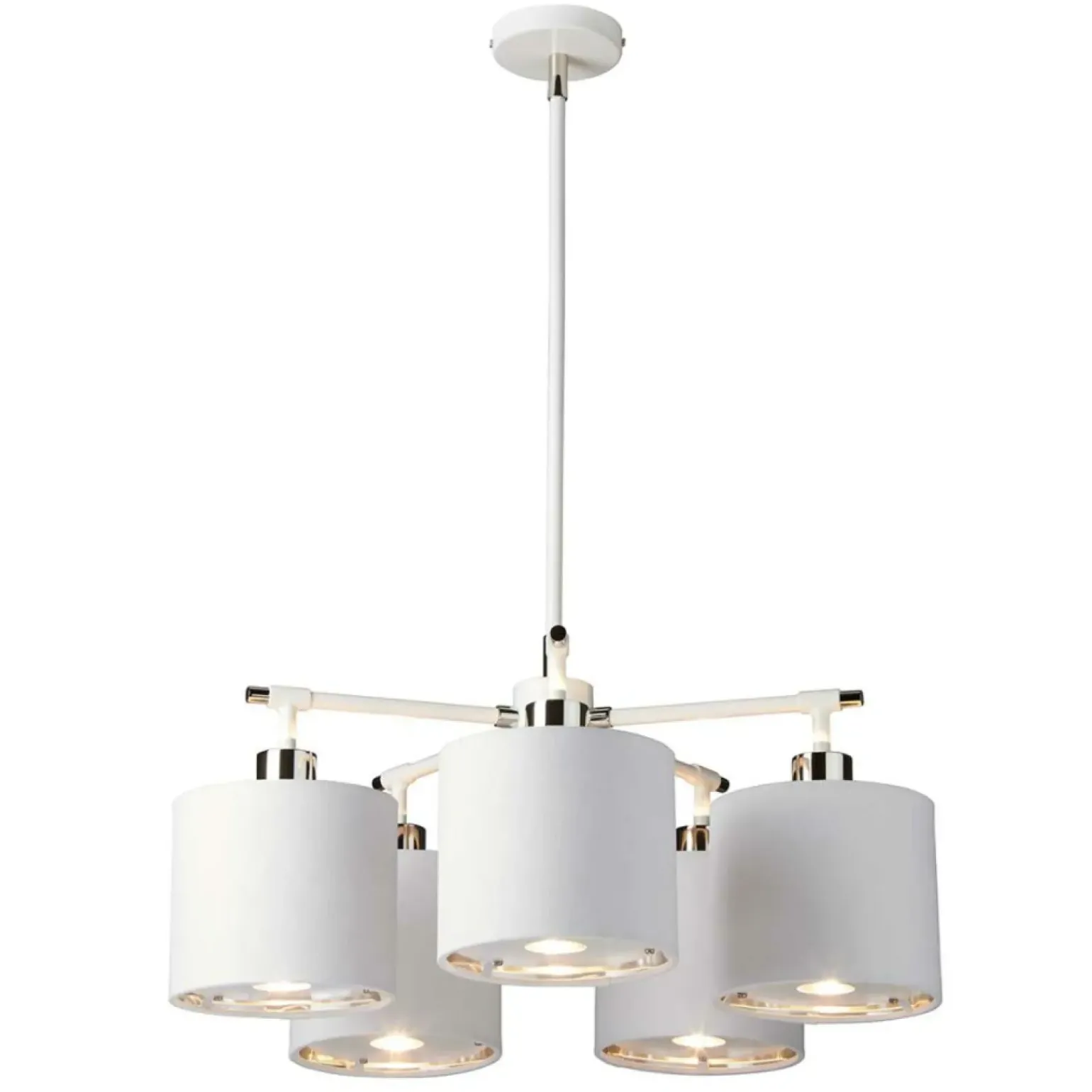 Cheap Biała lampa wisząca z abażurami BALANCE5-WPN z serii BALANCE Żyrandole Nowoczesne