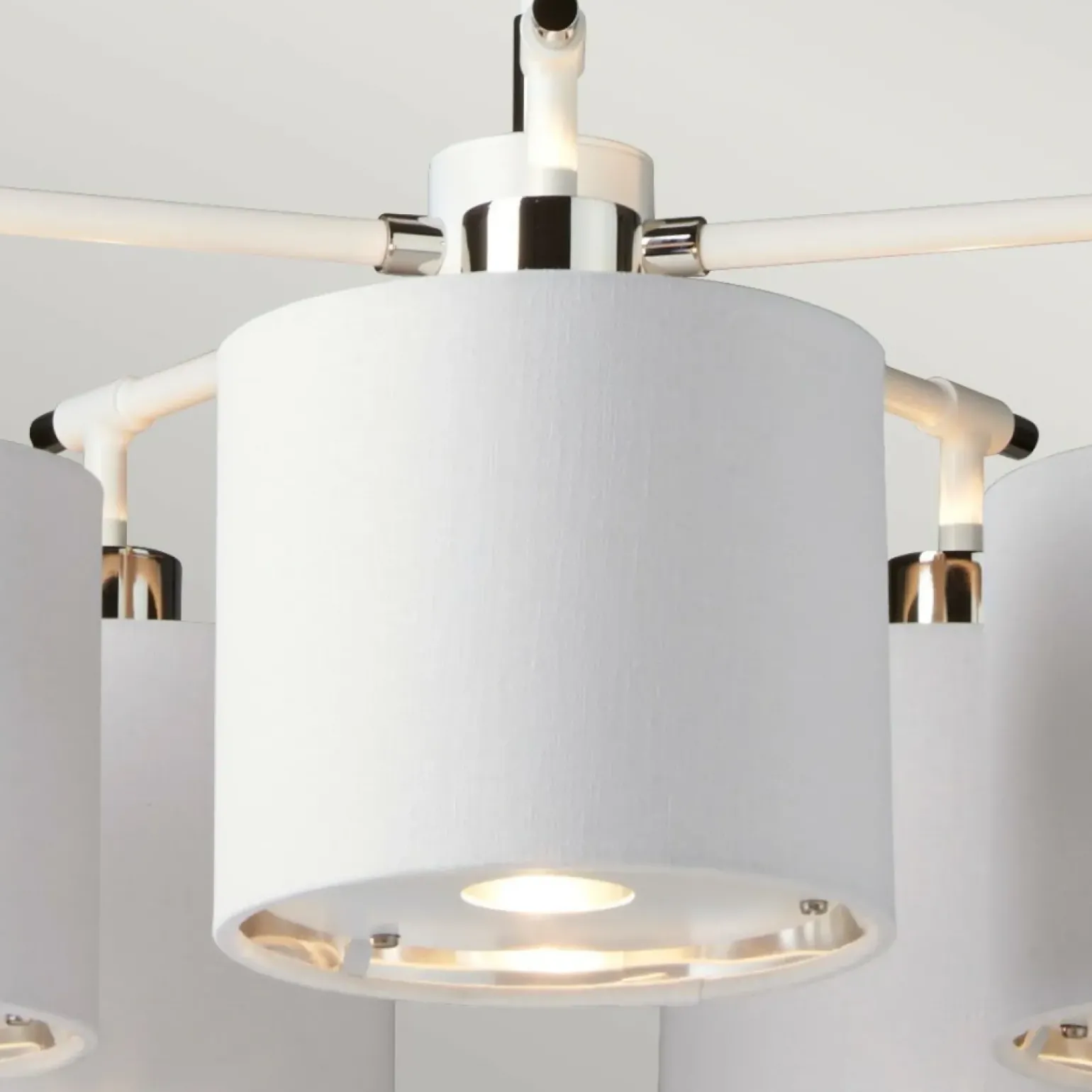 Cheap Biała lampa wisząca z abażurami BALANCE5-WPN z serii BALANCE Żyrandole Nowoczesne