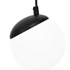 Cheap Biała lampa wisząca z kloszami w kształcie kul MLP8868 z serii SFERA | Kaja Oświ Żyrandole Nowoczesne