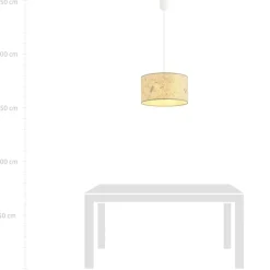 New Biała lampa wisząca z nietypowym abażurem 1150/1 ASTON | Kaja Żyrandole Nowoczesne