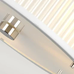 Shop Biała lampa wisząca ze szkłem DL-CORONA-3P-WPN z serii CORONA Żyrandole Nowoczesne