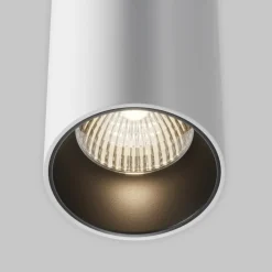 Store Biała lampa wisząca, zintegrowany LED P089PL-25W3K-W z serii EFIR Żyrandole Nowoczesne