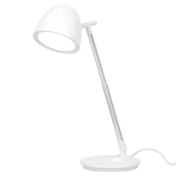 Sklep Kaja Biała lampka biurkowa, regulowana wysokość K-BL1528 BIAŁY z serii LOLEK