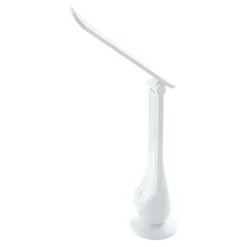 Sklep Kaja Biała lampka biurkowa, składana, ledowa ML5677 z serii LILLY | Kaja Oświetlenie