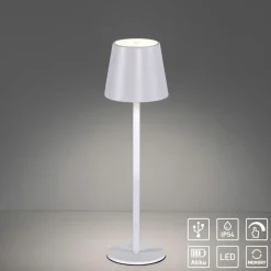 Sklep Kaja Biała, ledowa lampka na szafkę nocną 19250-16 EURIA | Kaja Oświetlenie